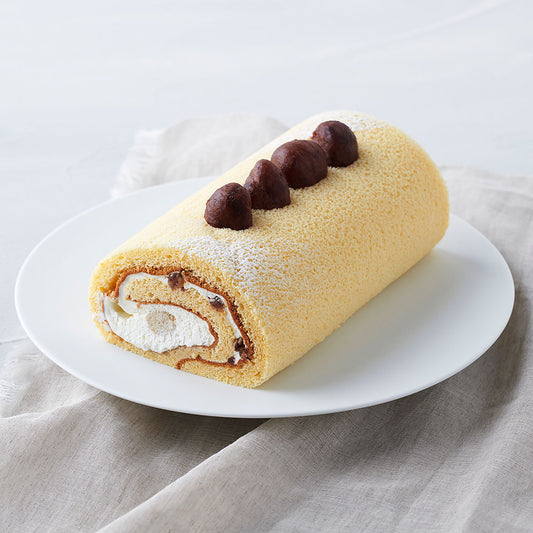 米粉 ロールケーキ 栗 マロン ホール グルテンフリー オーガニック 無添加 小麦不使用 ギフト スイーツ